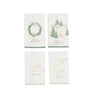 Mud Pie - Tea Towel - White Christmas Stripe Hem - Findlay Rowe Designs