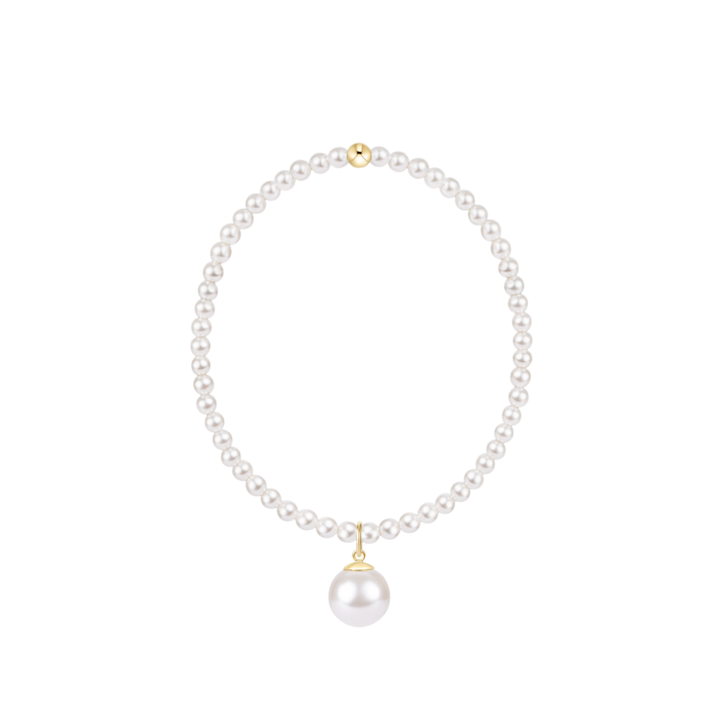 Enewton - Classic Pearl 3mm Bracelet - Classic Pearl 10mm Charm - Findlay Rowe Designs