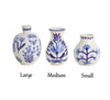 Mud Pie - Bud Vase - Blue Floral - Findlay Rowe Designs