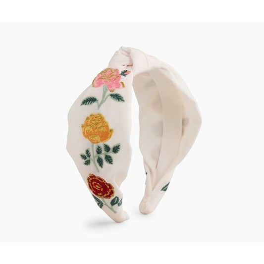 Rifle Paper Co - Headband - Roses Embroidered - Findlay Rowe Designs