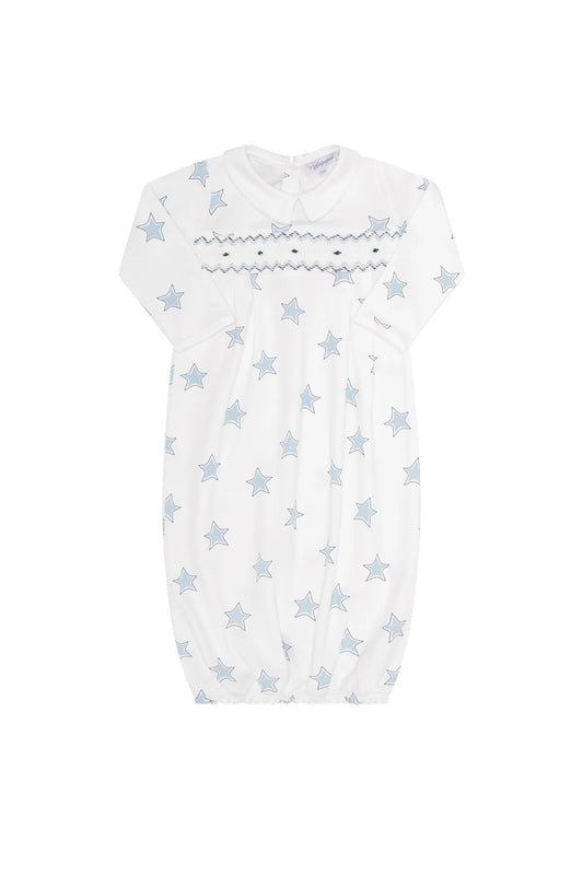 Nella Pima - Stars Print Gown - Blue - Findlay Rowe Designs