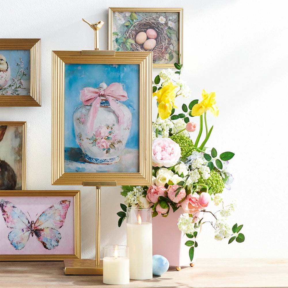 Raz Imports - Bird Frame Easel - Gold - Findlay Rowe Designs