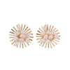 St. Armands - Sunburst Pearl Studs - Findlay Rowe Designs