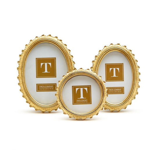 Gold Falcate Photo Frame 4x4/4x6/ 5x7 - Findlay Rowe Designs
