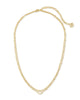 Kendra Scott- Emilie Gold Multi Strand Necklace in Iridescent Drusy