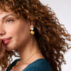Julie Vos - Earring - Solara Midi - Iridescent Clear Crystal - Findlay Rowe Designs
