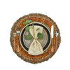 Placemat - Pheasant Feathers - Round - Findlay Rowe Designs