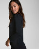 Spanx - Top - Air Essentials Long Sleeve Side Slit - Very Black - Findlay Rowe Designs