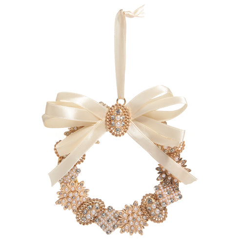 Ornament - Vintage Brooch Wreath - Findlay Rowe Designs