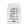 Teleties - Snap Clips - 6count - Silver - Findlay Rowe Designs
