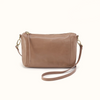Hobo - Darcy Carry-All Crossbody - Polished Leather - Woodsmoke