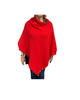 Poncho with Pearl Trim