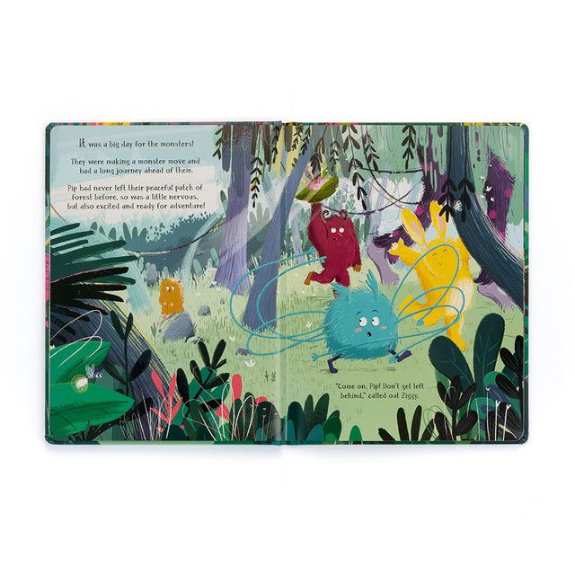 Jellycat - Book - A Monster Called Pip - Findlay Rowe Designs