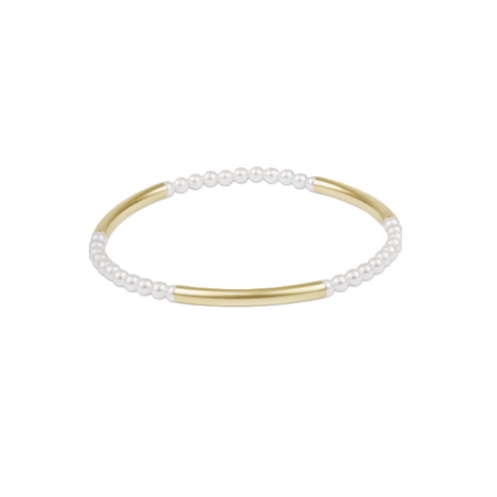Enewton - Bliss Bar Pattern Pearl 3mm Bracelet - Findlay Rowe Designs
