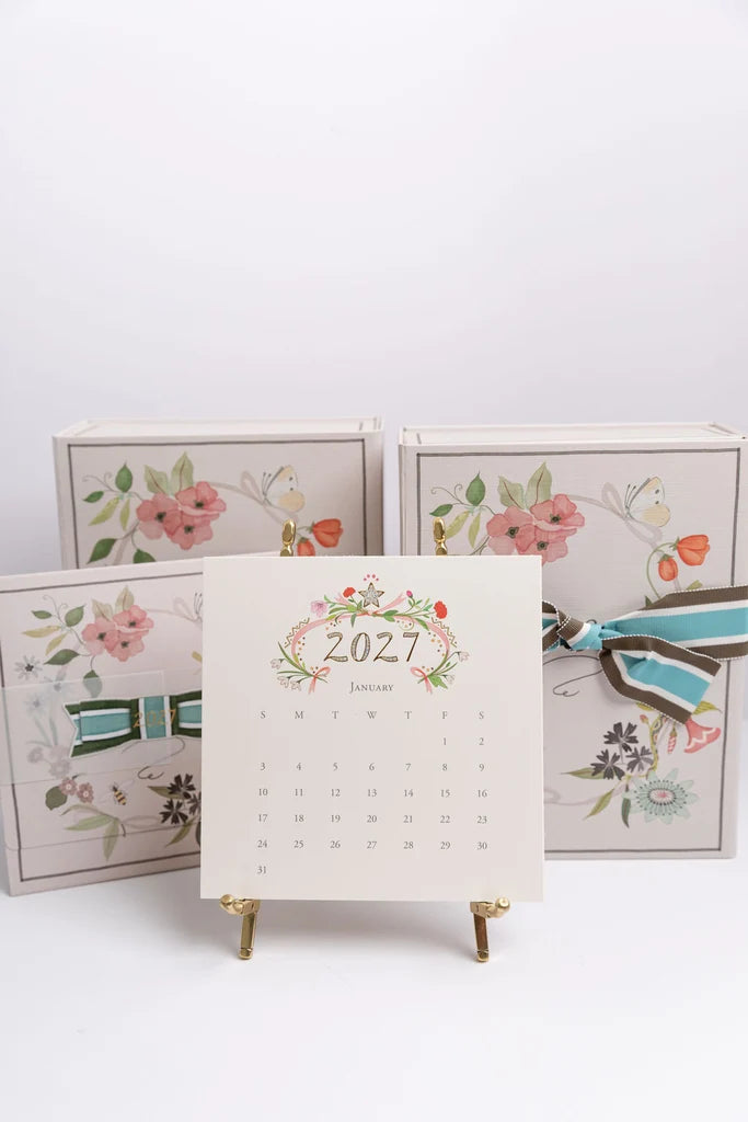 Karen Adams - 2027 Classic Calendar - Gold Easel