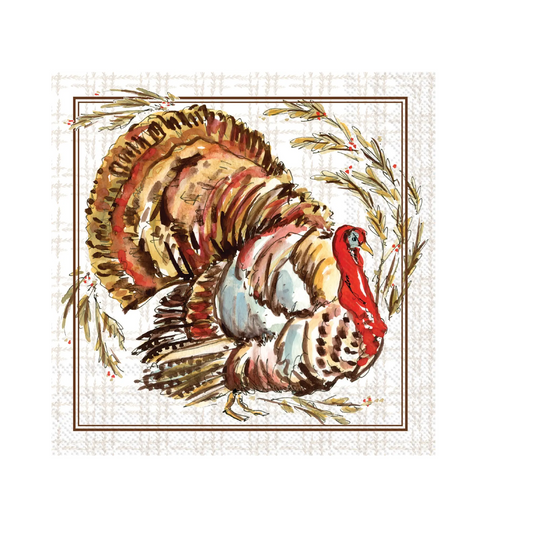 Rosanne Beck - Cocktail Napkin - Turkey Collection - Findlay Rowe Designs