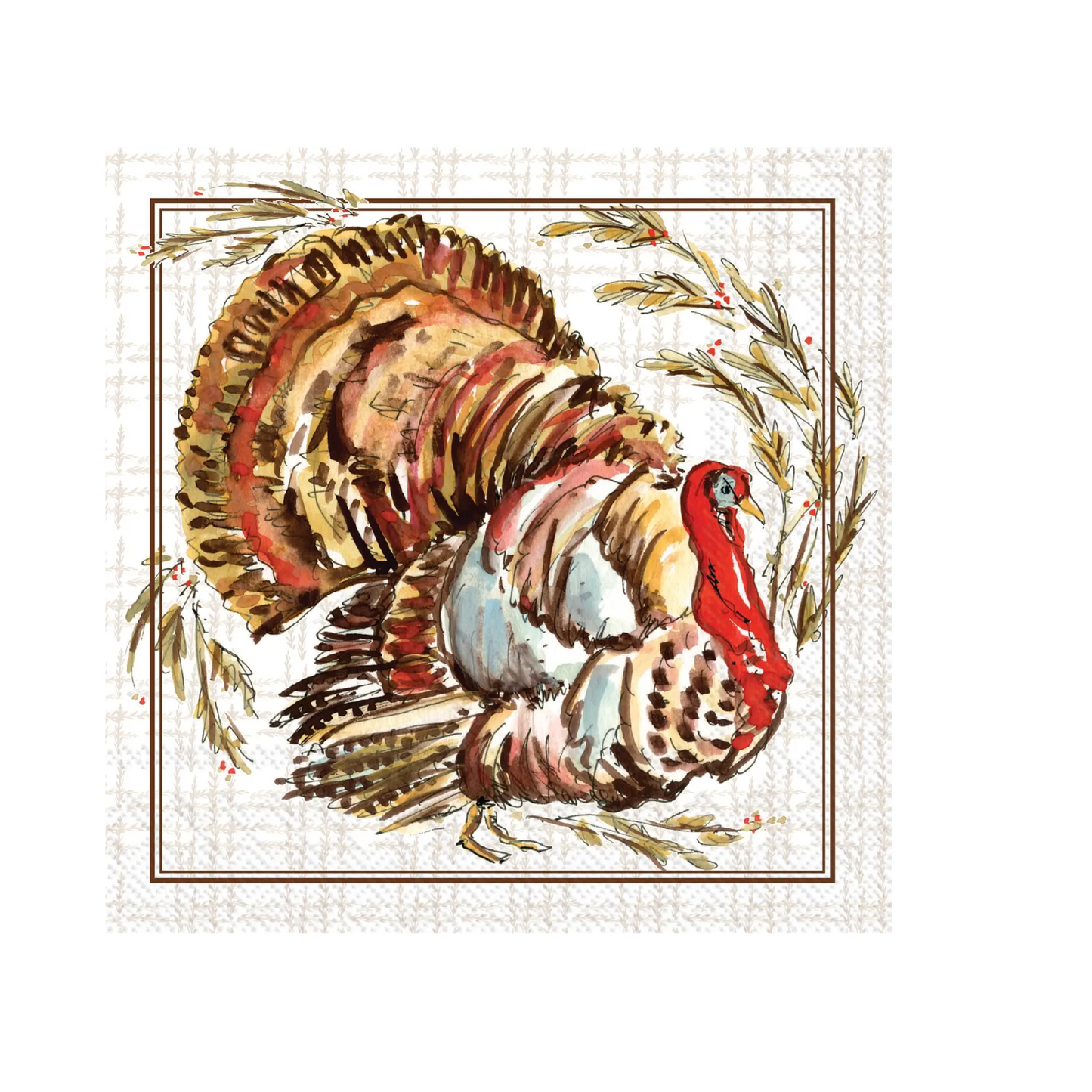 Rosanne Beck - Cocktail Napkin - Turkey Collection - Findlay Rowe Designs
