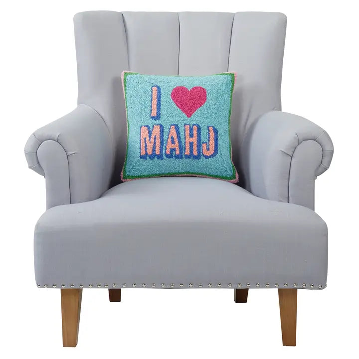 Pillow - Square - I Love Mahj