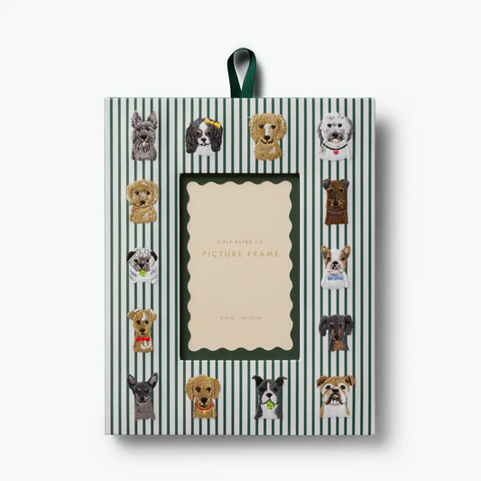 Rifle Paper Co - Picture Frame - Dog Days Embroidered - Findlay Rowe Designs
