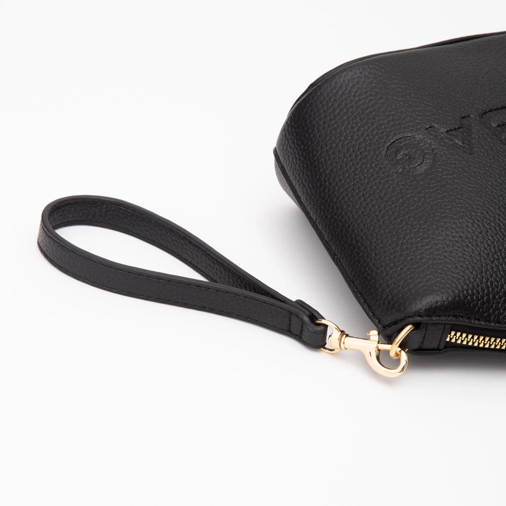 Queens Designs - Cosmetic Pouch - Embossed Vegan Leather - Findlay Rowe Designs