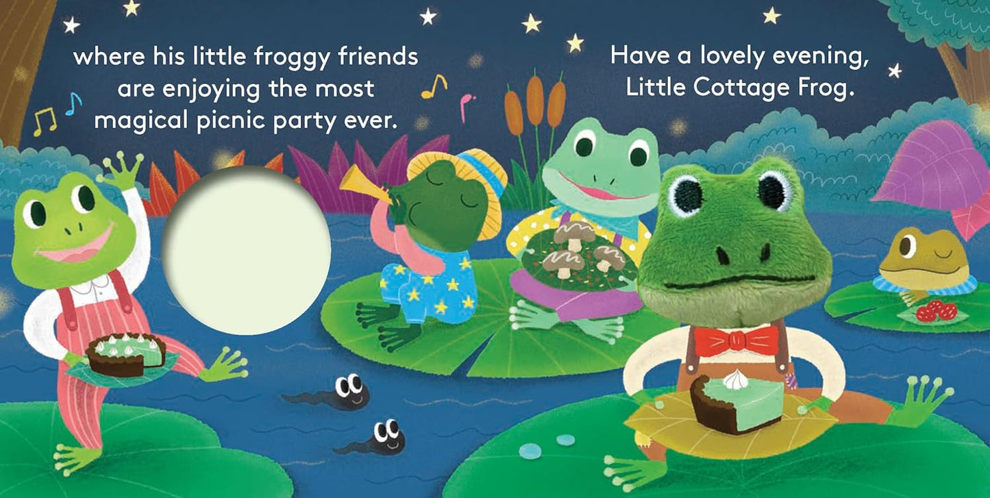 Little Cottage Frog: Finger Puppet Book