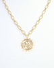 *** Verify ***  Caroline Hill - Necklace - Carmen Coin - Dog Standing - Findlay Rowe Designs