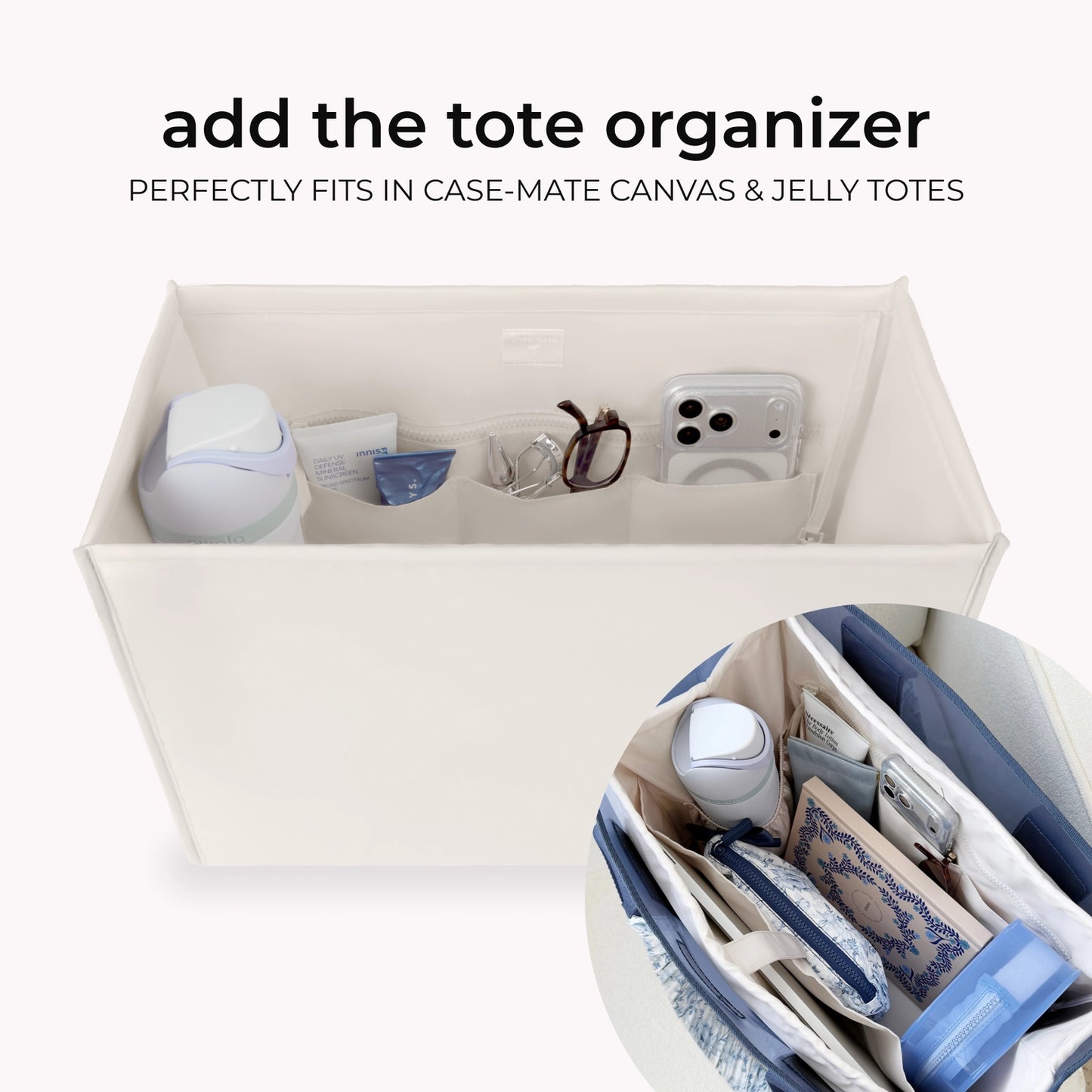 Case-Mate - Canvas Tote - Bow