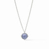 Julie Vos - Necklace - Honeybee Solitaire - Tanzanite Blue - Silver