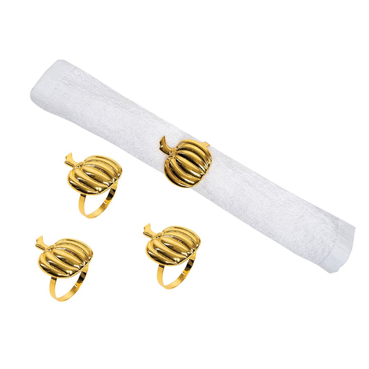 Napkin Ring - Gold Pumpkin - Findlay Rowe Designs