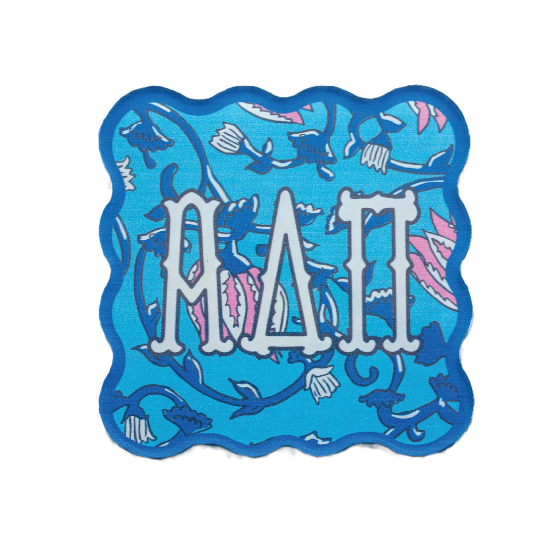 Swag - Acrylic Coaster - Sorority Block Print