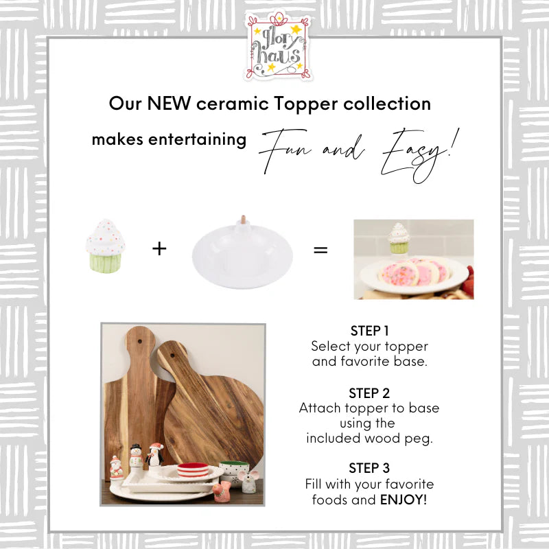 Glory Haus - Charcuterie Topper - Jack O Lantern - Findlay Rowe Designs