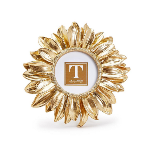3x3 Frame - Gold Sunflower - Findlay Rowe Designs