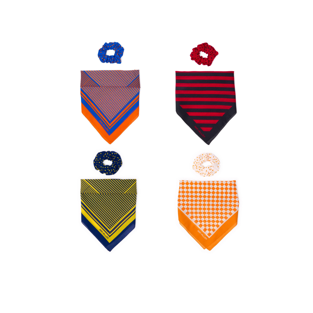 Ink + Alloy - Scarf and Scrunchie Set - Gameday - Findlay Rowe Designs