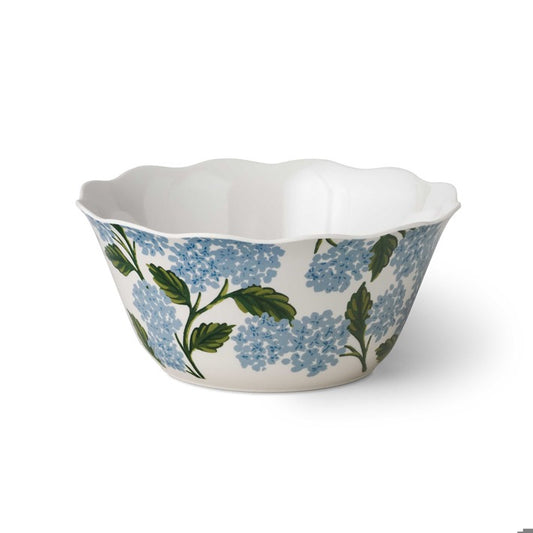 Rifle Paper Co - Melamine Serving Bowl - Hydrangea