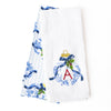 8 Oak Lane - Towel - Holiday Chinoiserie Initial - Set 2 - Findlay Rowe Designs
