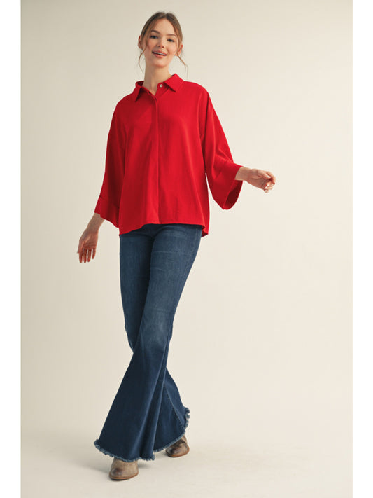 Jodifl - Top - Button Down Collared
