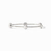 Julie Vos - Bracelet - Silver - Milano Luxe Bangle - Pearl - Medium - Findlay Rowe Designs