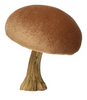 Velvet Mushroom with Resin Base - Findlay Rowe Designs