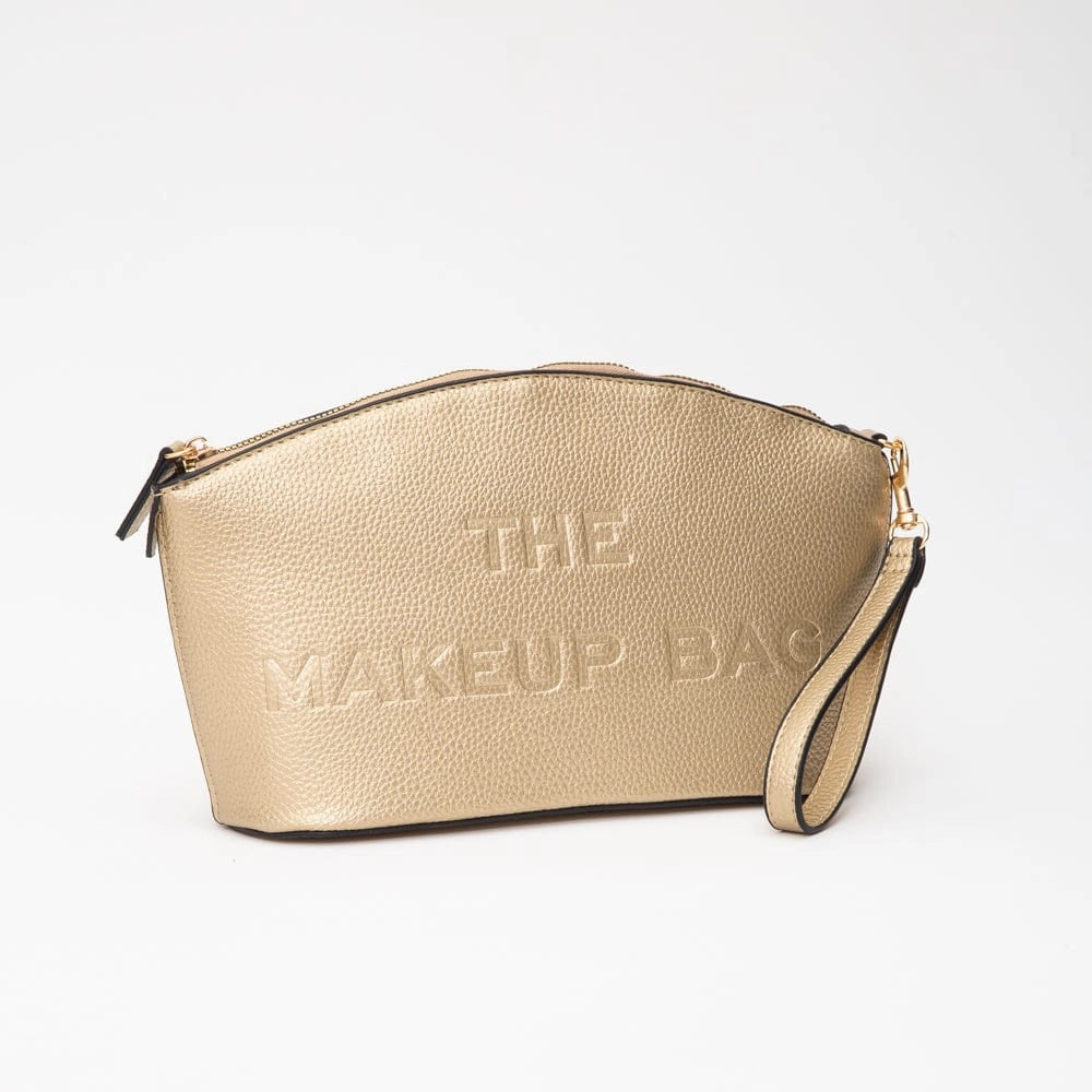 Queens Designs - Cosmetic Pouch - Embossed Vegan Leather - Findlay Rowe Designs