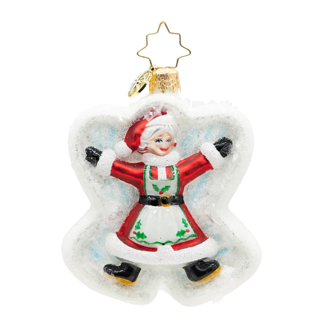 Christopher Radko - Ornament - 2026 Little Gem - Snow Angel Duo - Findlay Rowe Designs