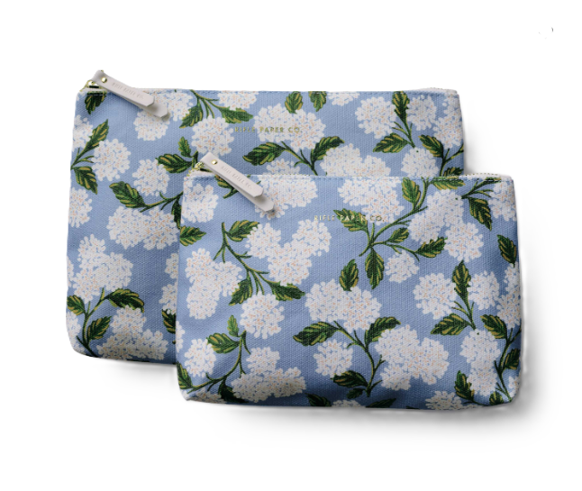 Rifle Paper Co - Pouch - Hydrangea