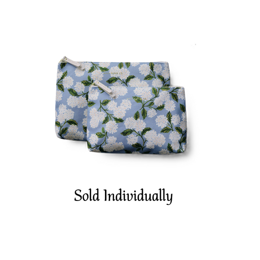 Rifle Paper Co - Pouch - Hydrangea - Findlay Rowe Designs