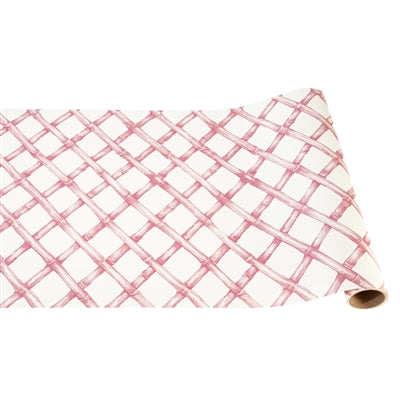 Hester & Cook - Table Runner - Pink Lattice - Findlay Rowe Designs