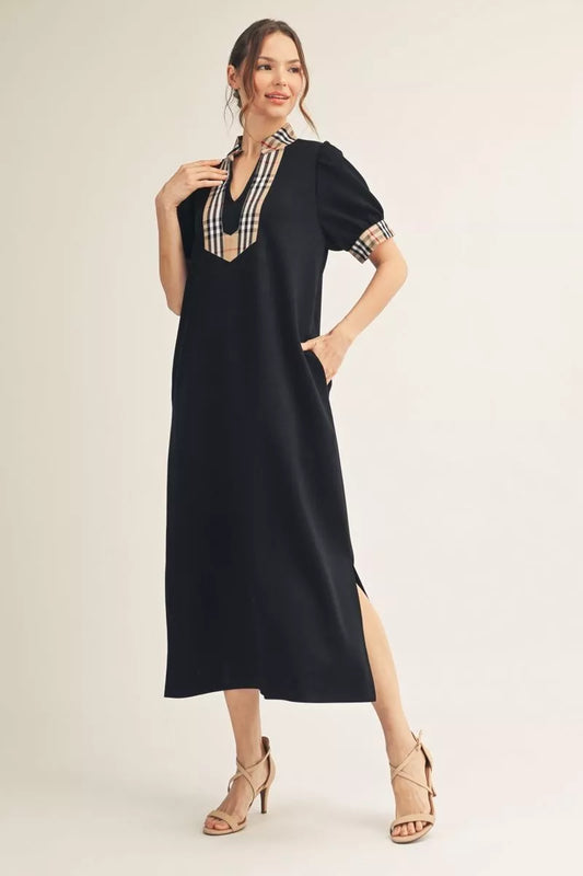 Jodifil - Dress - Plaid Contrast - Findlay Rowe Designs
