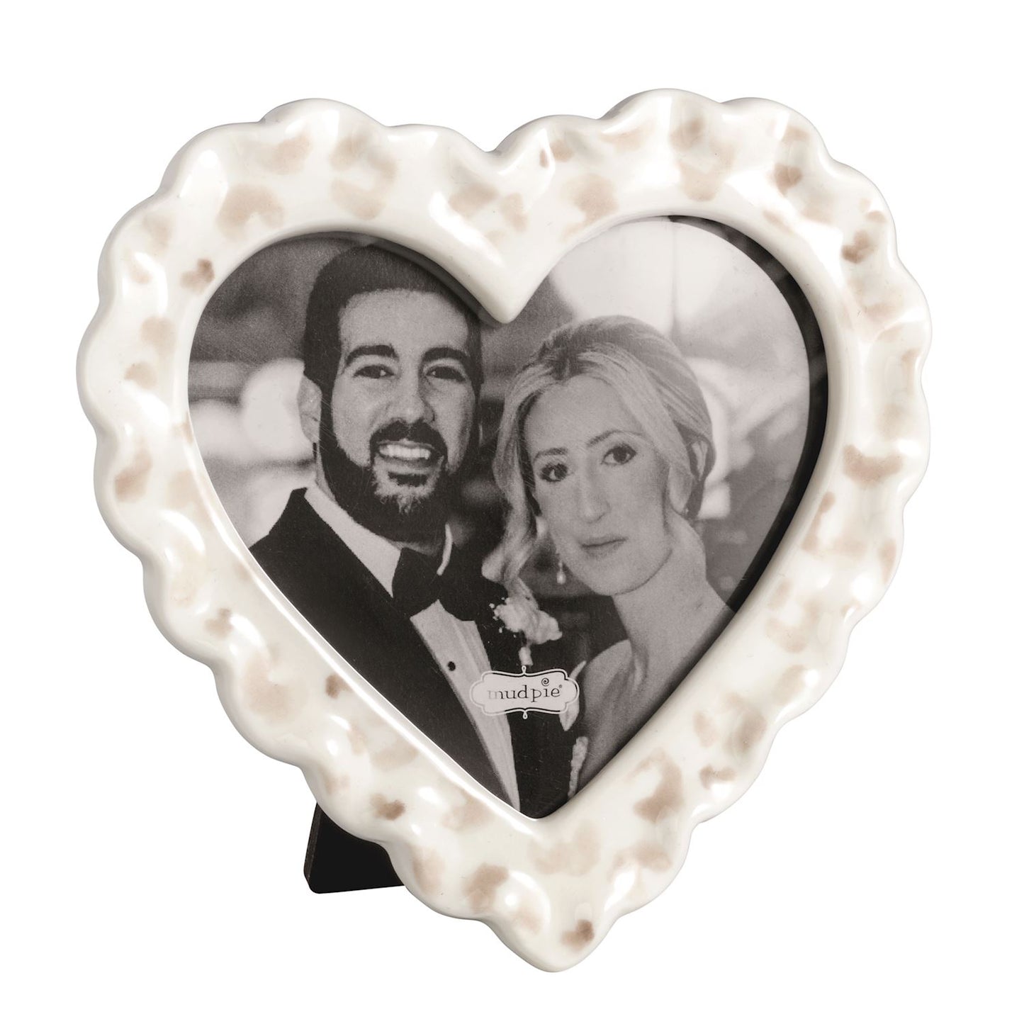 Mud Pie - Frame - Heart Leopard - 3x3 - Findlay Rowe Designs