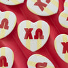 Swag - Button - Sorority - Cabana Stripe Heart