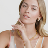 Julie Vos - Earrings - Colette Hoop - Alabaster - Small - Findlay Rowe Designs