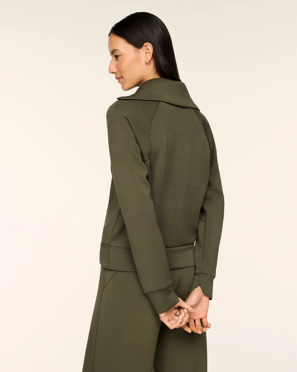SPANX - AirEssentials Half Zip - Monstera