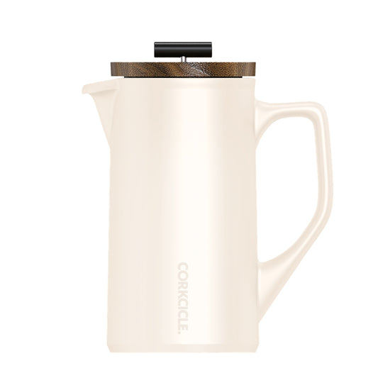 Corkcicle - Ceramic French Press - Oat Milk - Findlay Rowe Designs