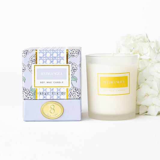 Candle - Hydrangea 5.6oz Soy Wax